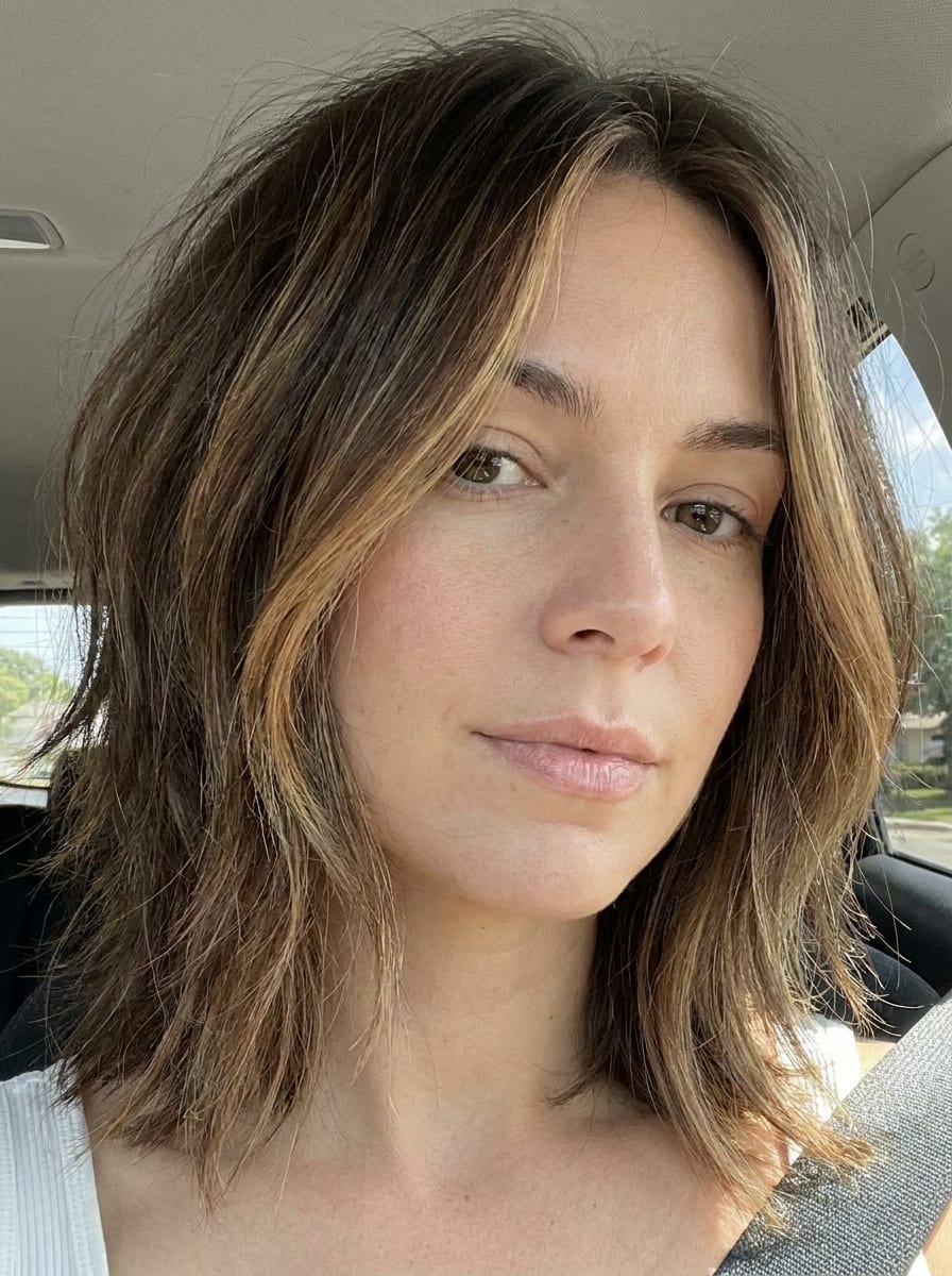 Shag Cut mit Highlights - Shag Cut für Frauen